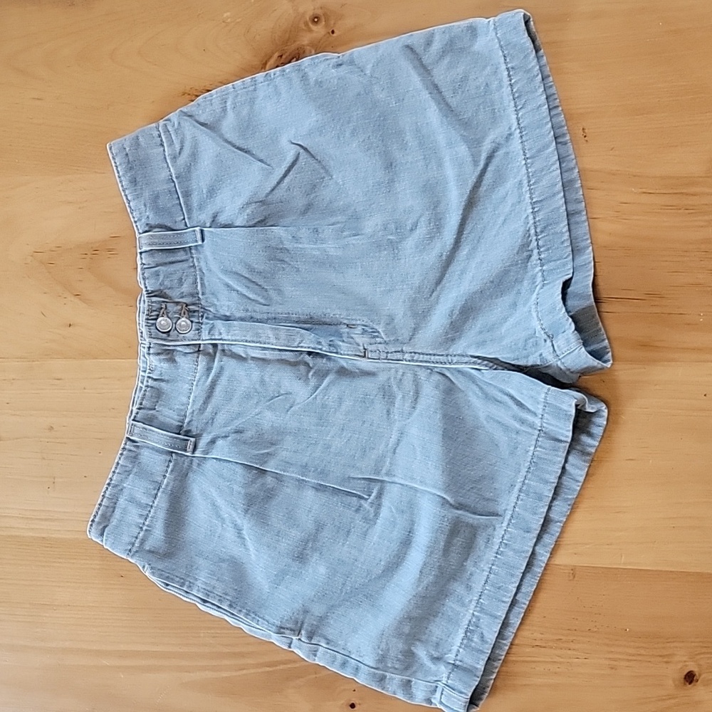 Like New Soft Jean Shorts with Elastic Waist